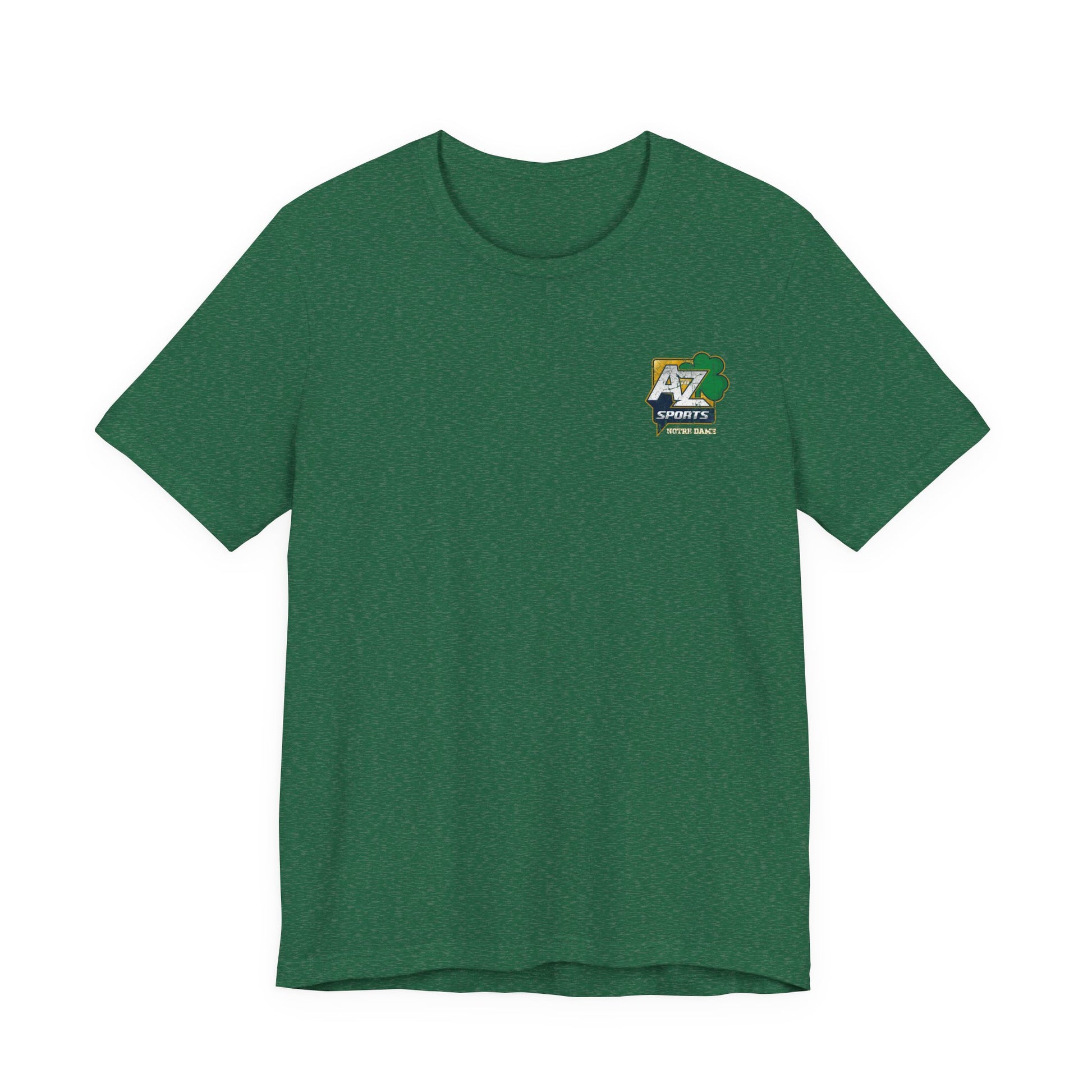 A to Z Sports Notre Dame Distressed Pocket T-Shirt