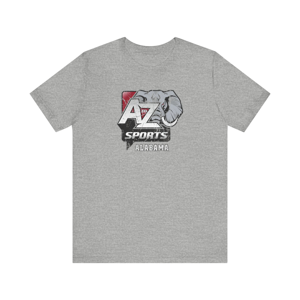 A to Z Sports Alabama Distressed T-Shirt