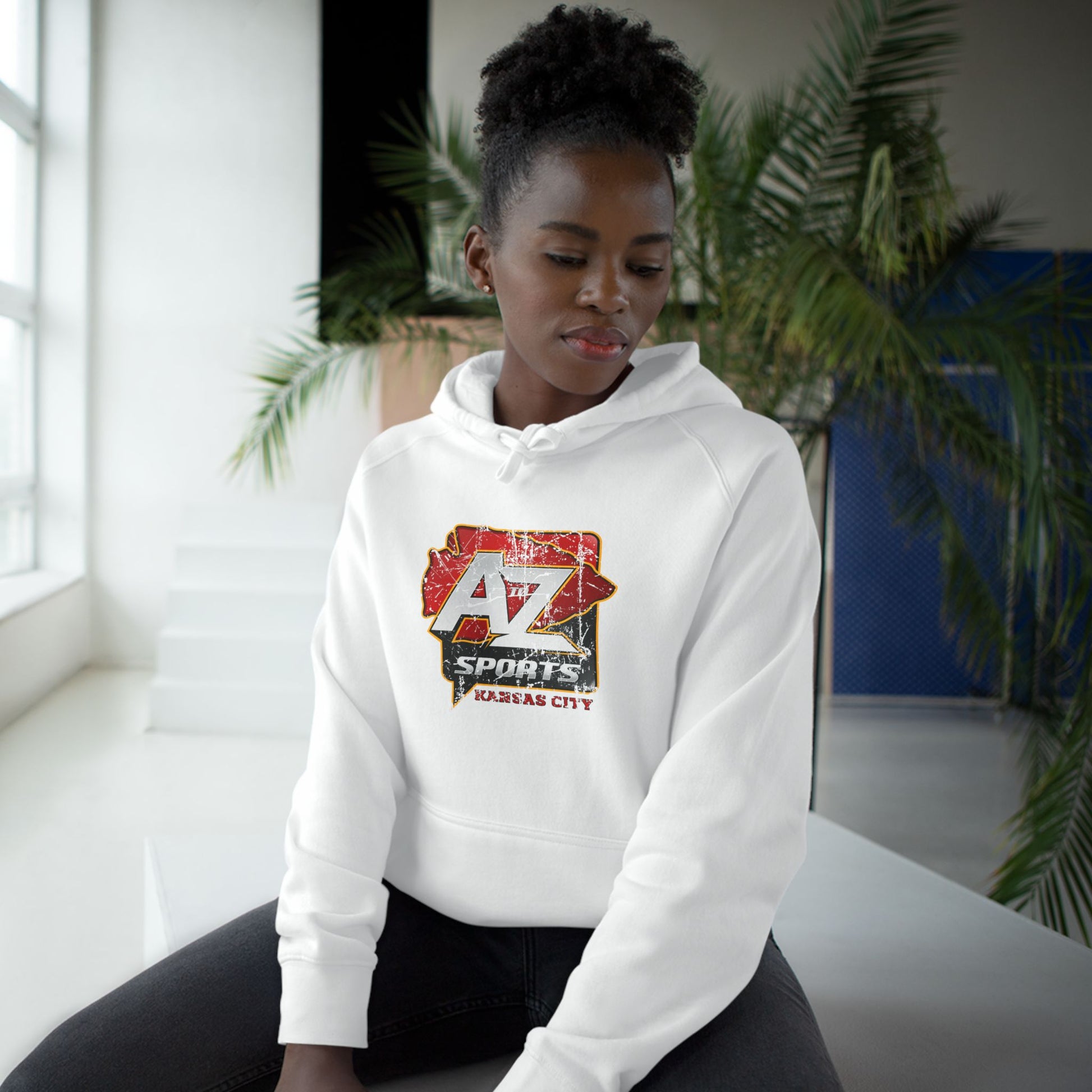 A to Z Sports Chiefs Distressed Hoodie