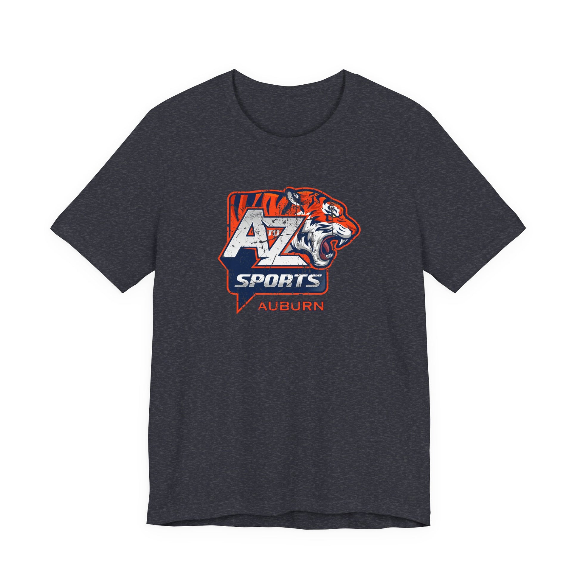 A to Z Sports Auburn Distressed T-Shirt