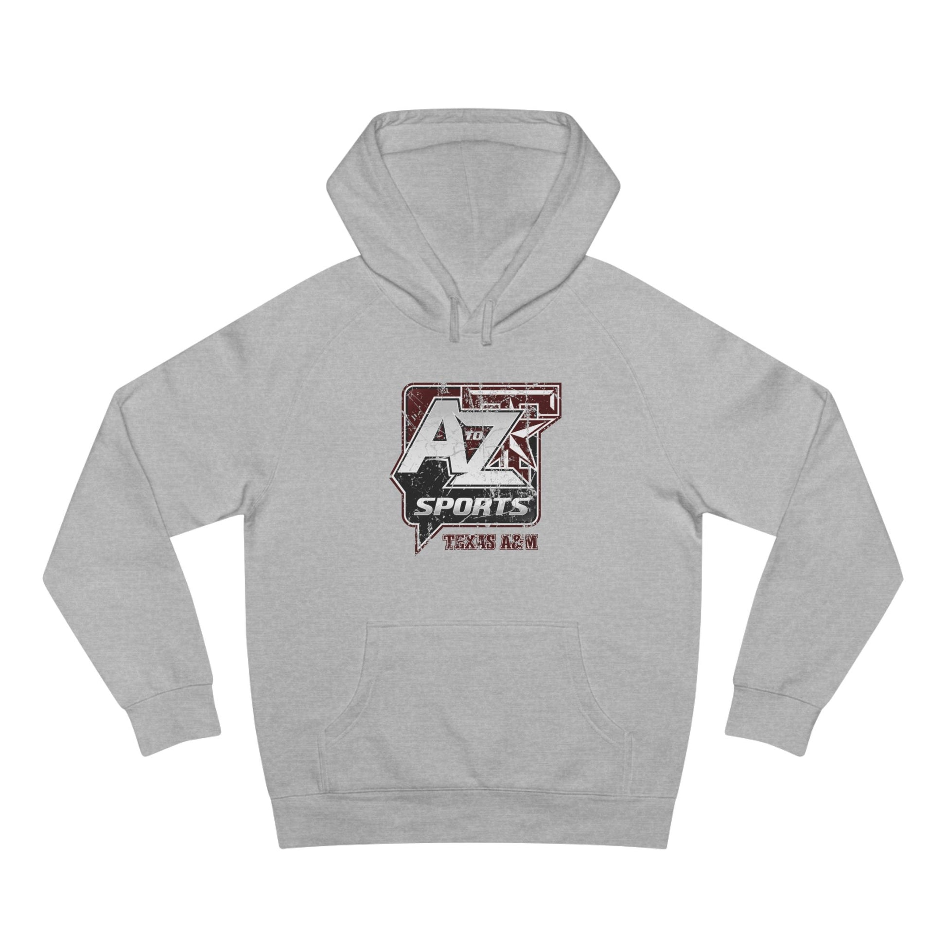 A to Z Sports Texas A&M Distressed Hoodie