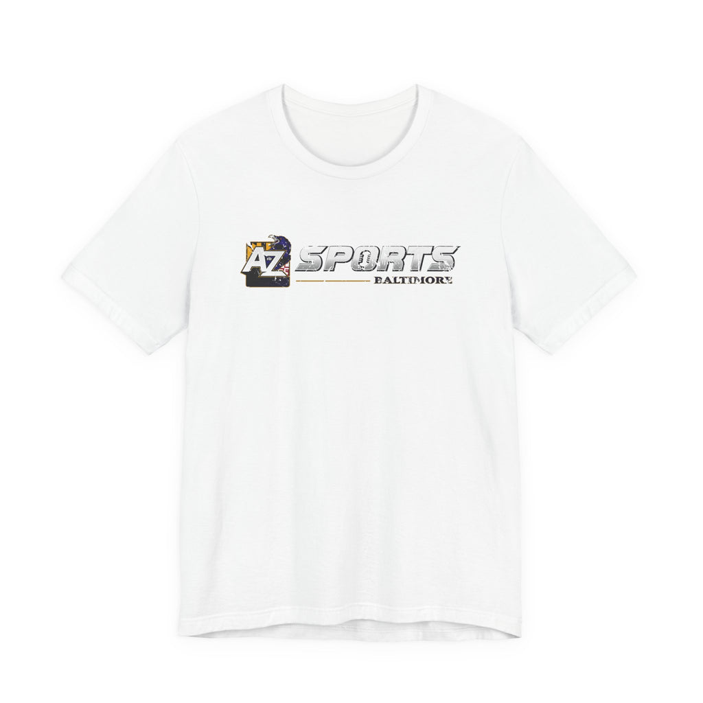 A to Z Sports Ravens Distressed Horizontal T-Shirt