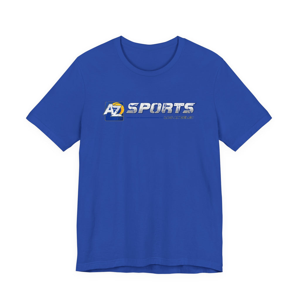 A to Z Sports Rams Distressed Horizontal T-Shirt
