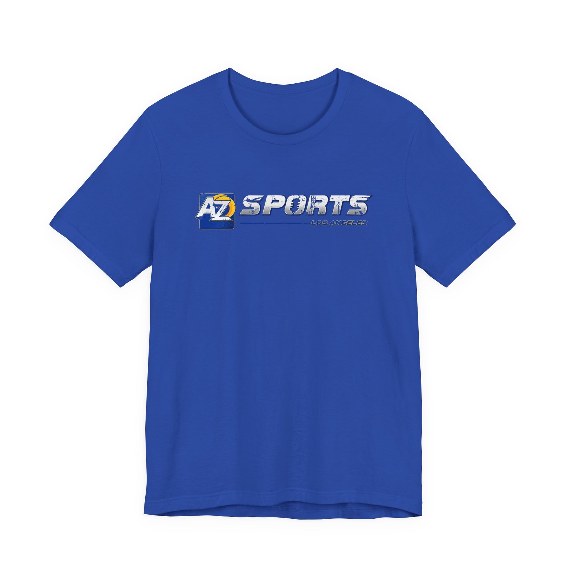 A to Z Sports Rams Distressed Horizontal T-Shirt