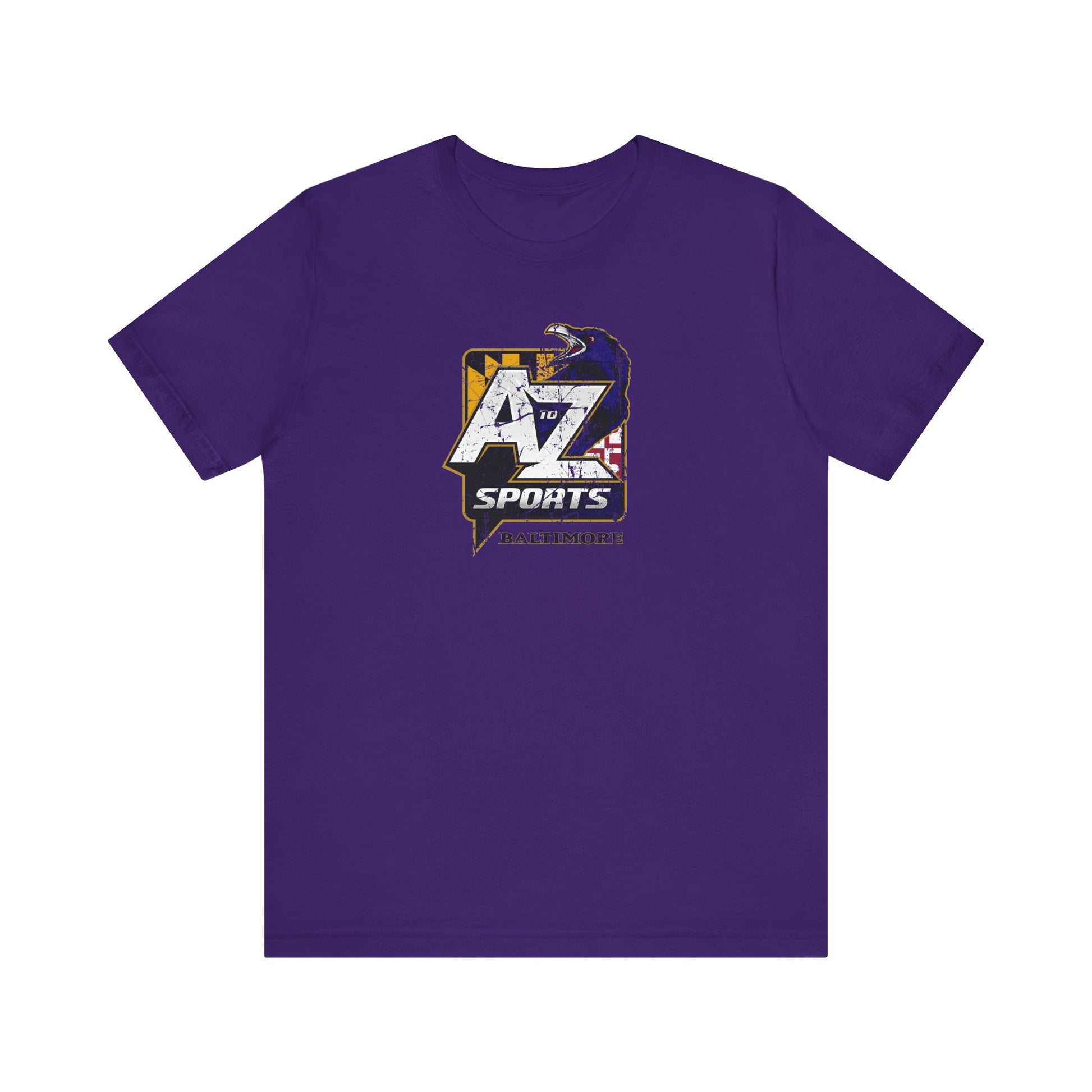 A to Z Sports Ravens Distressed T-Shirt