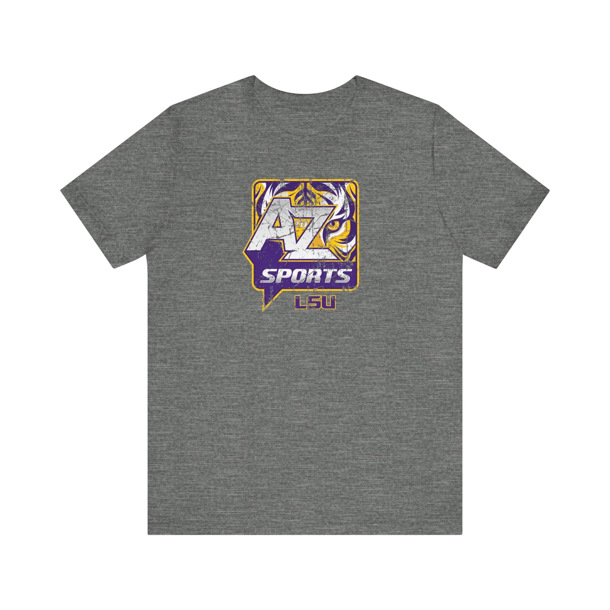 A to Z Sports LSU Distressed T-Shirt