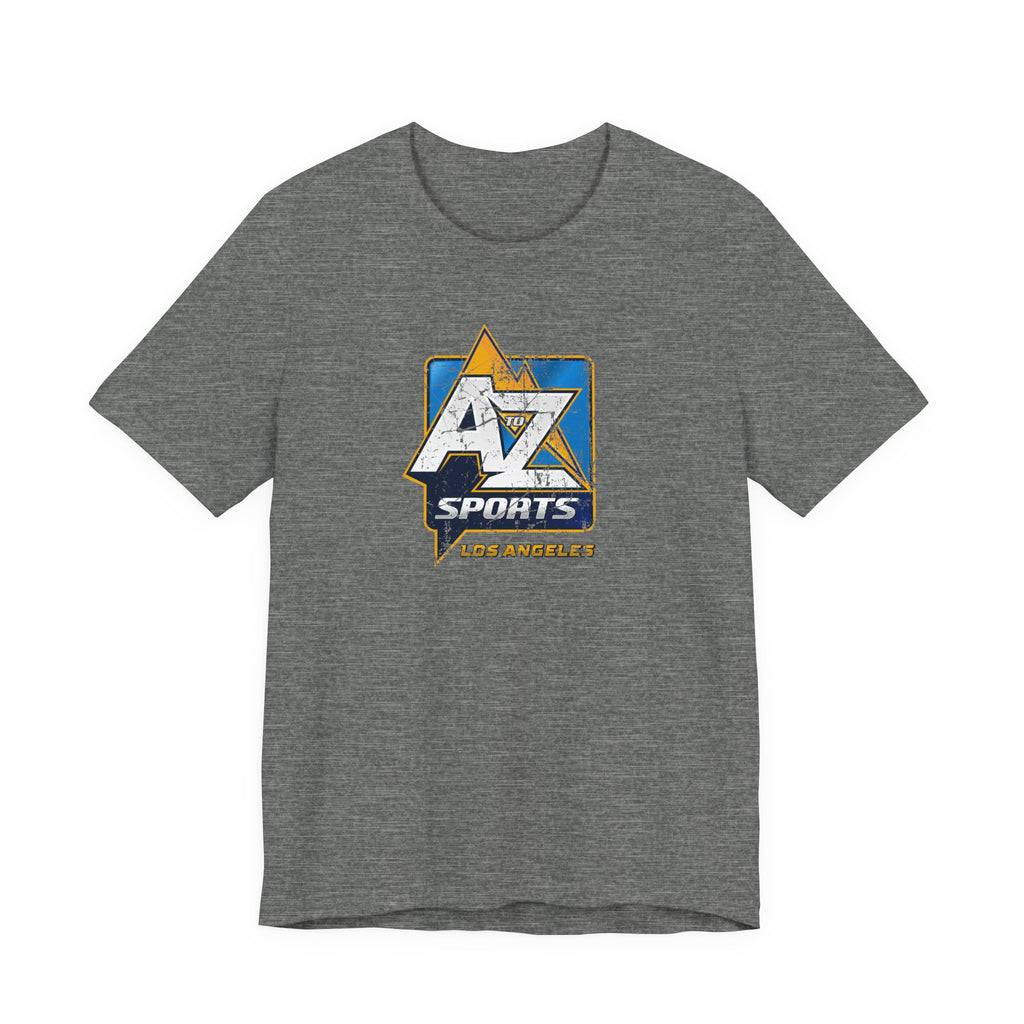 A to Z Sports Chargers Distressed T-Shirt