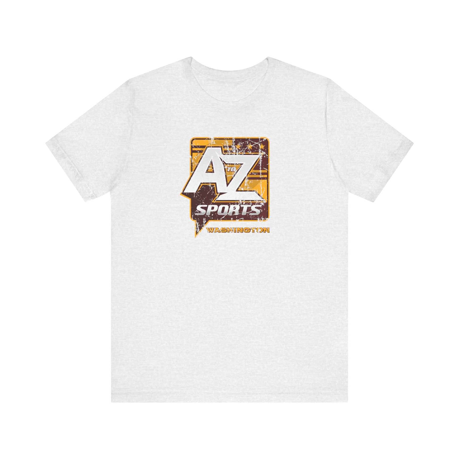 A to Z Sports Commanders Distressed Logo T-Shirt