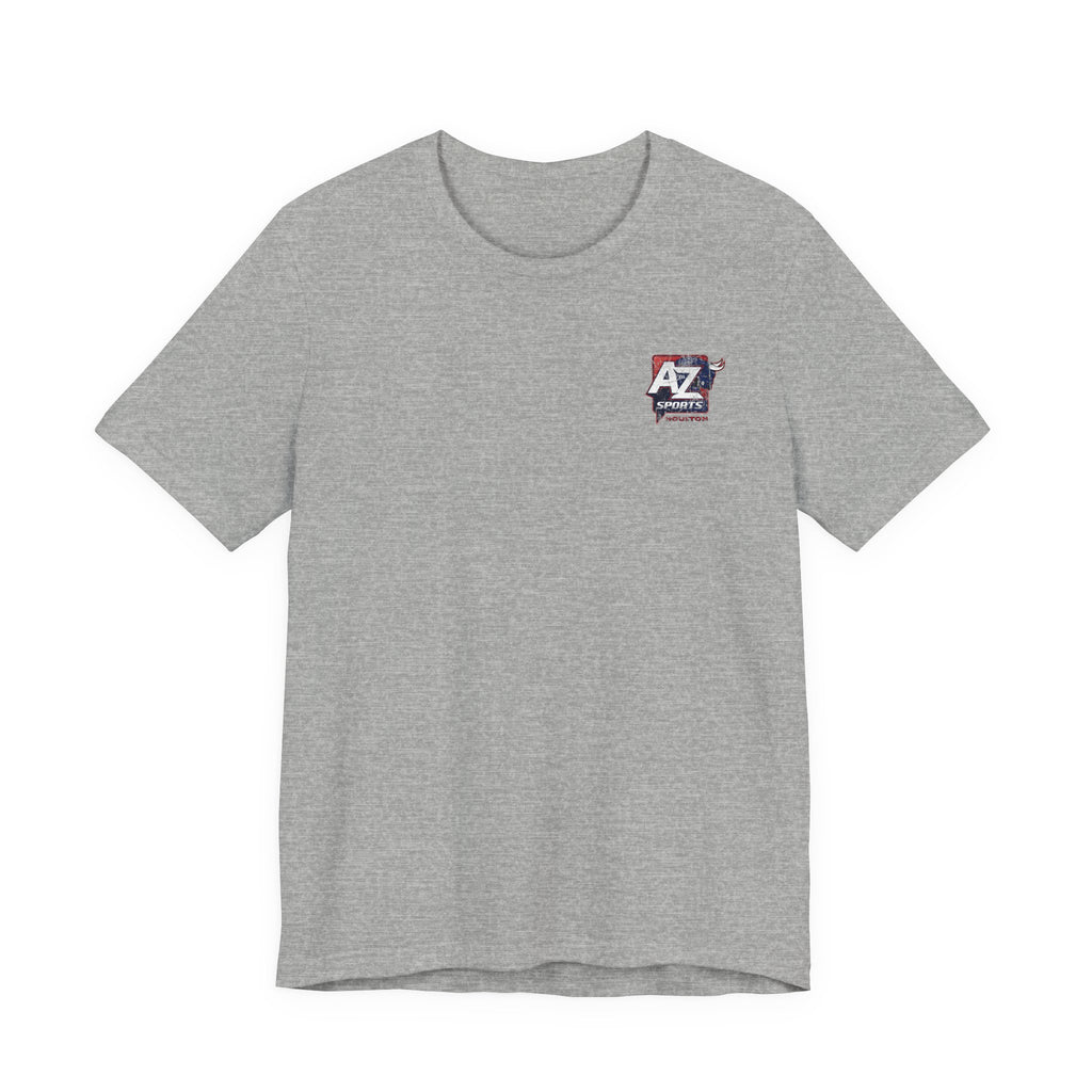 A to Z Sports Texans Distressed Pocket T-Shirt