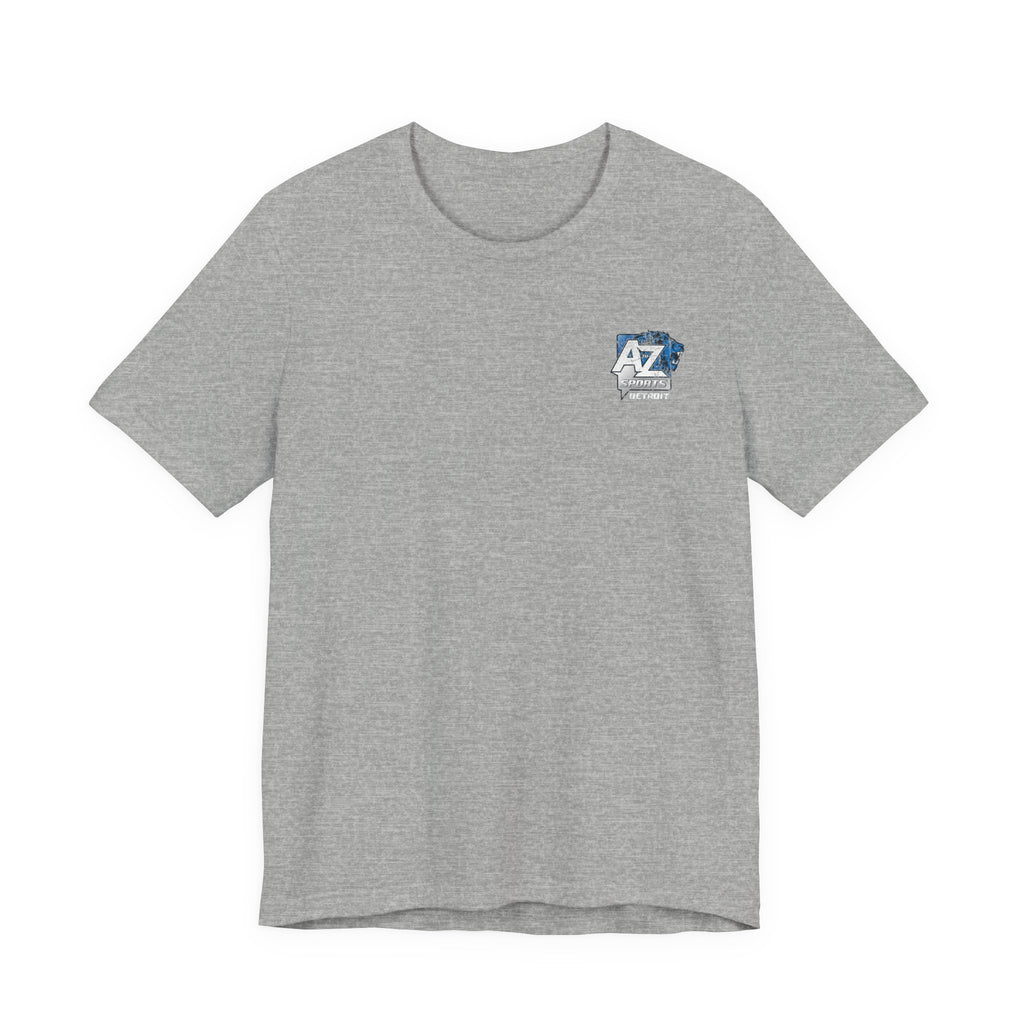 A to Z Sports Lions Distressed Pocket T-Shirt