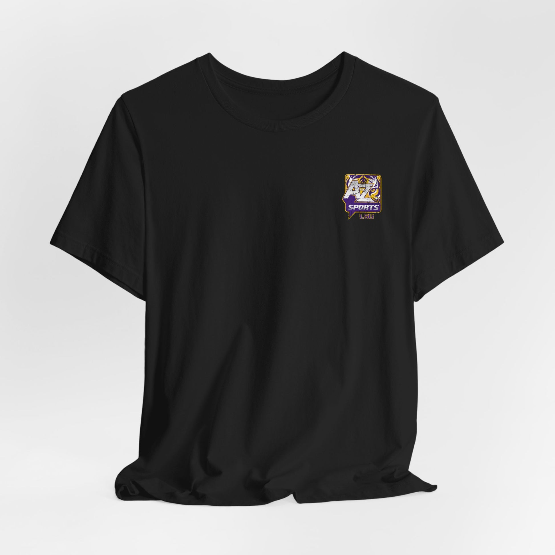 A to Z Sports LSU Distressed Pocket T-Shirt