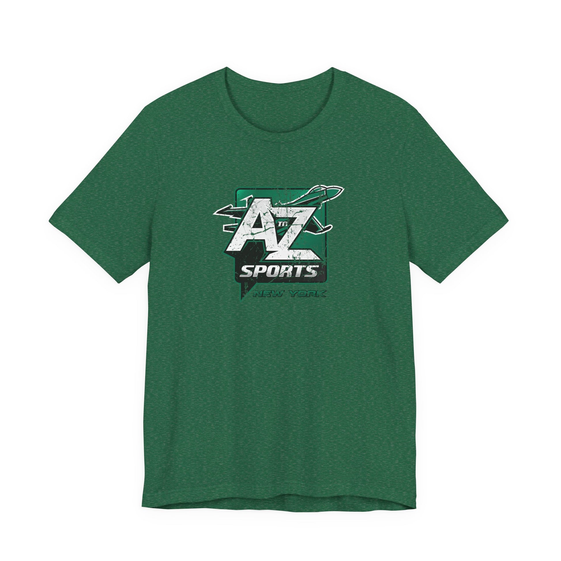 A to Z Sports Jets Distressed T-Shirt