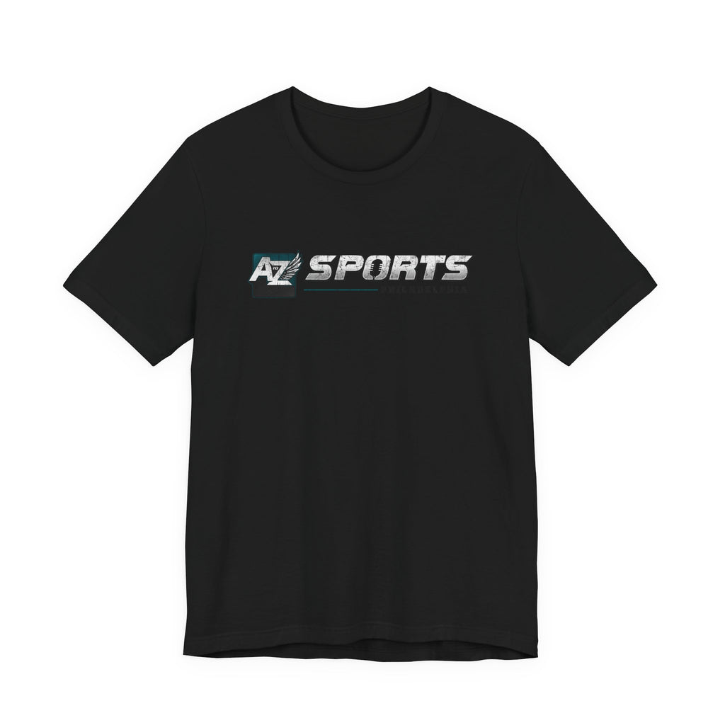 A to Z Sports Eagles Distressed Horizontal T-Shirt