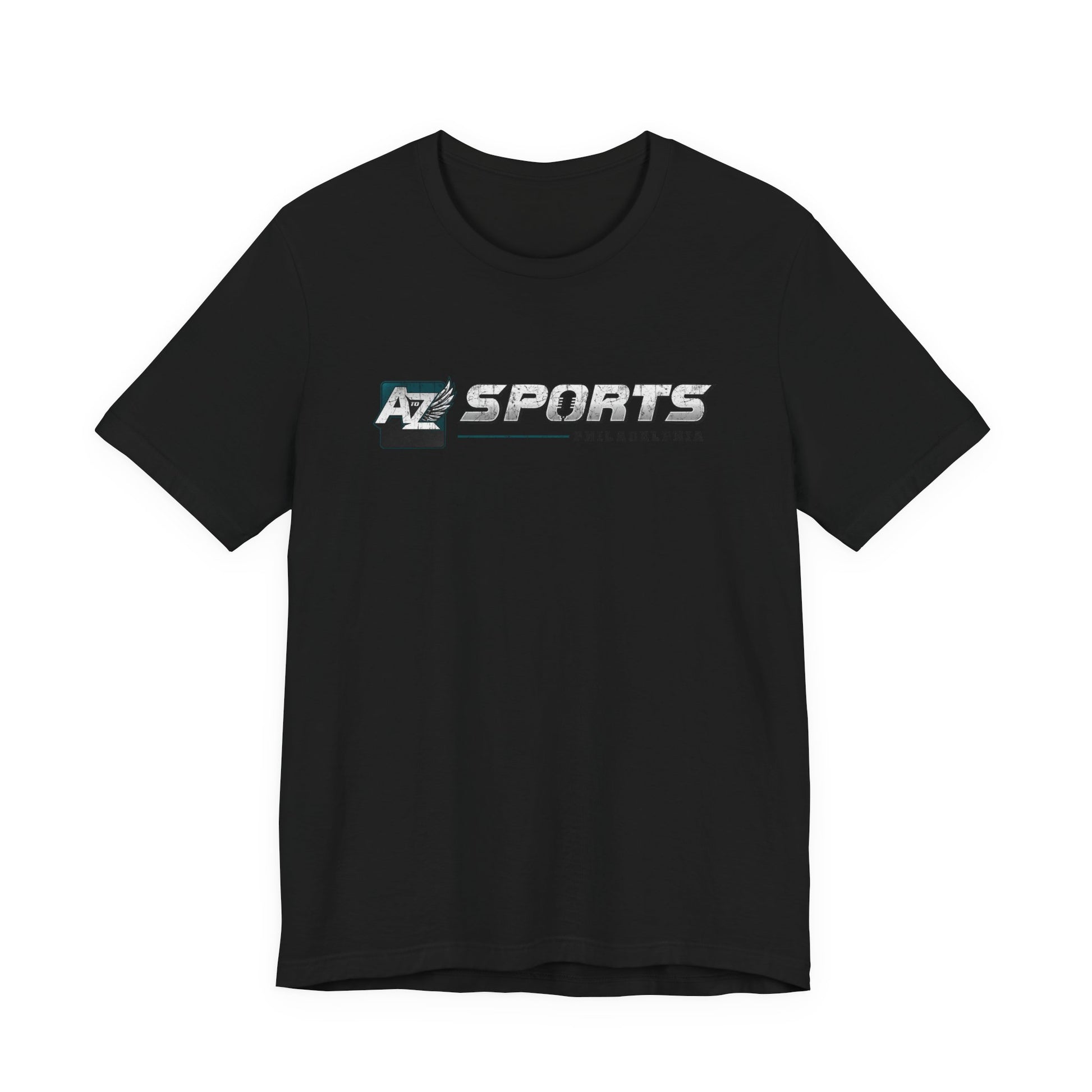 A to Z Sports Eagles Distressed Horizontal T-Shirt