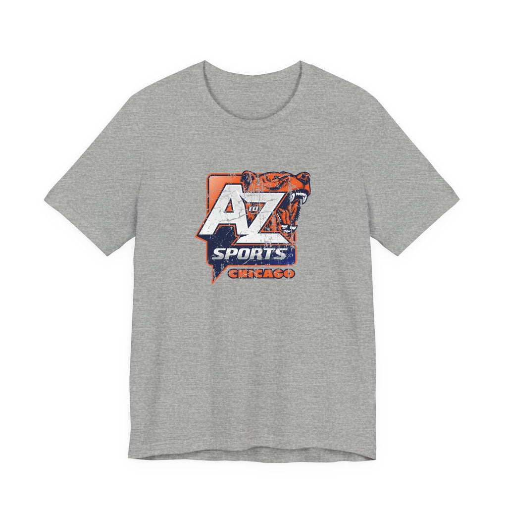A to Z Sports Bears Distressed T-Shirt