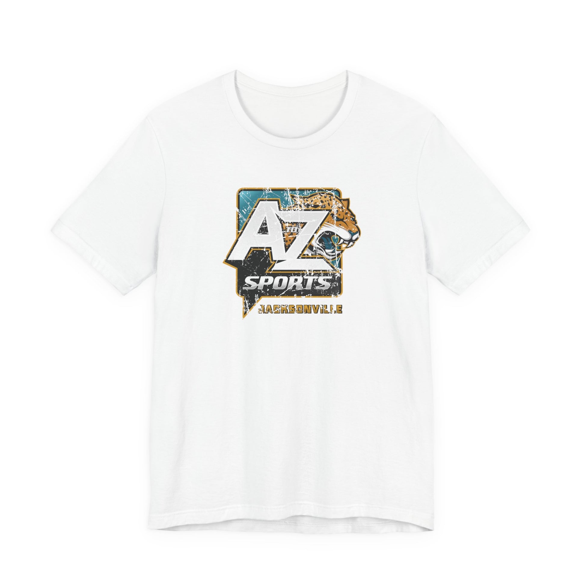 A to Z Sports Jaguars Distressed T-Shirt