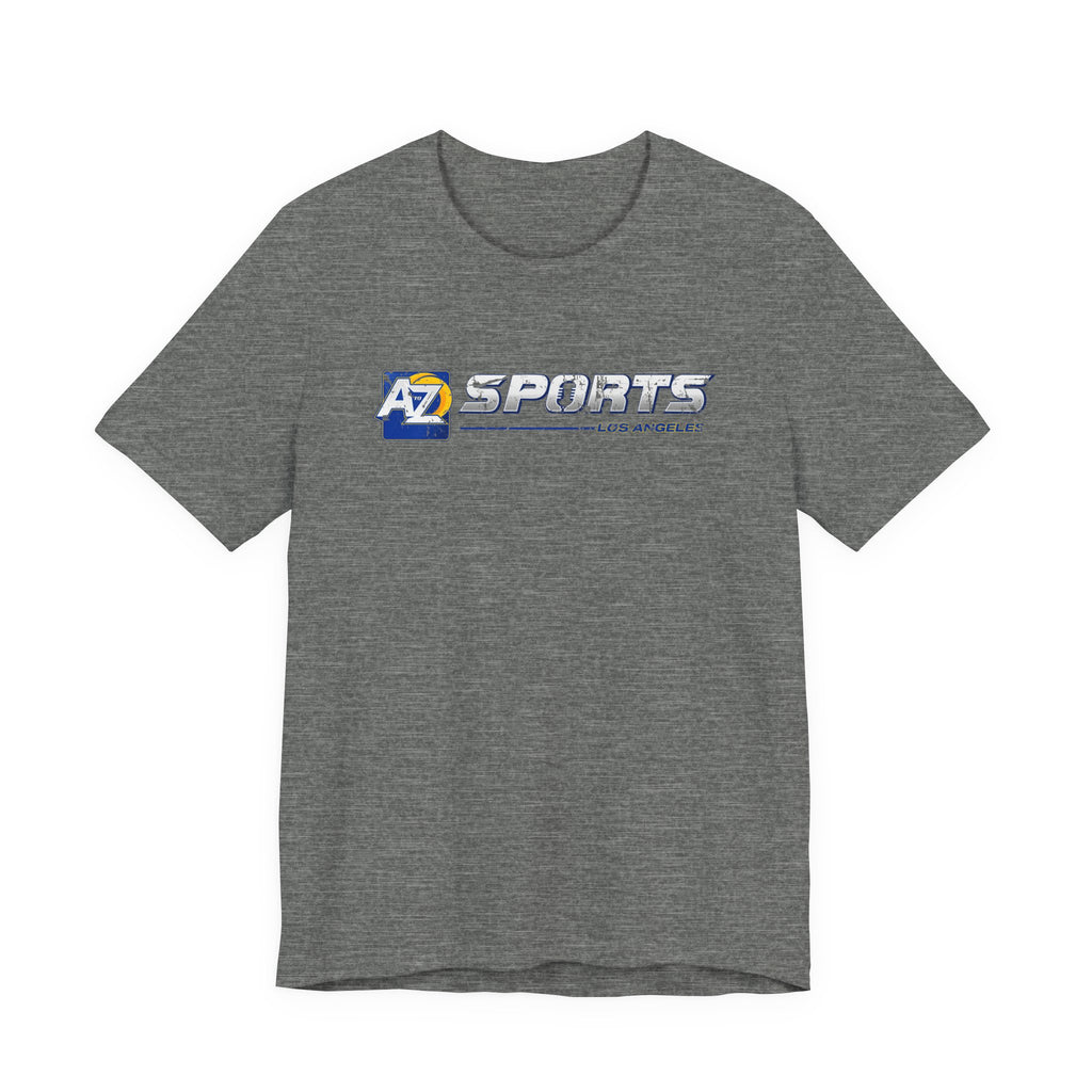 A to Z Sports Rams Distressed Horizontal T-Shirt