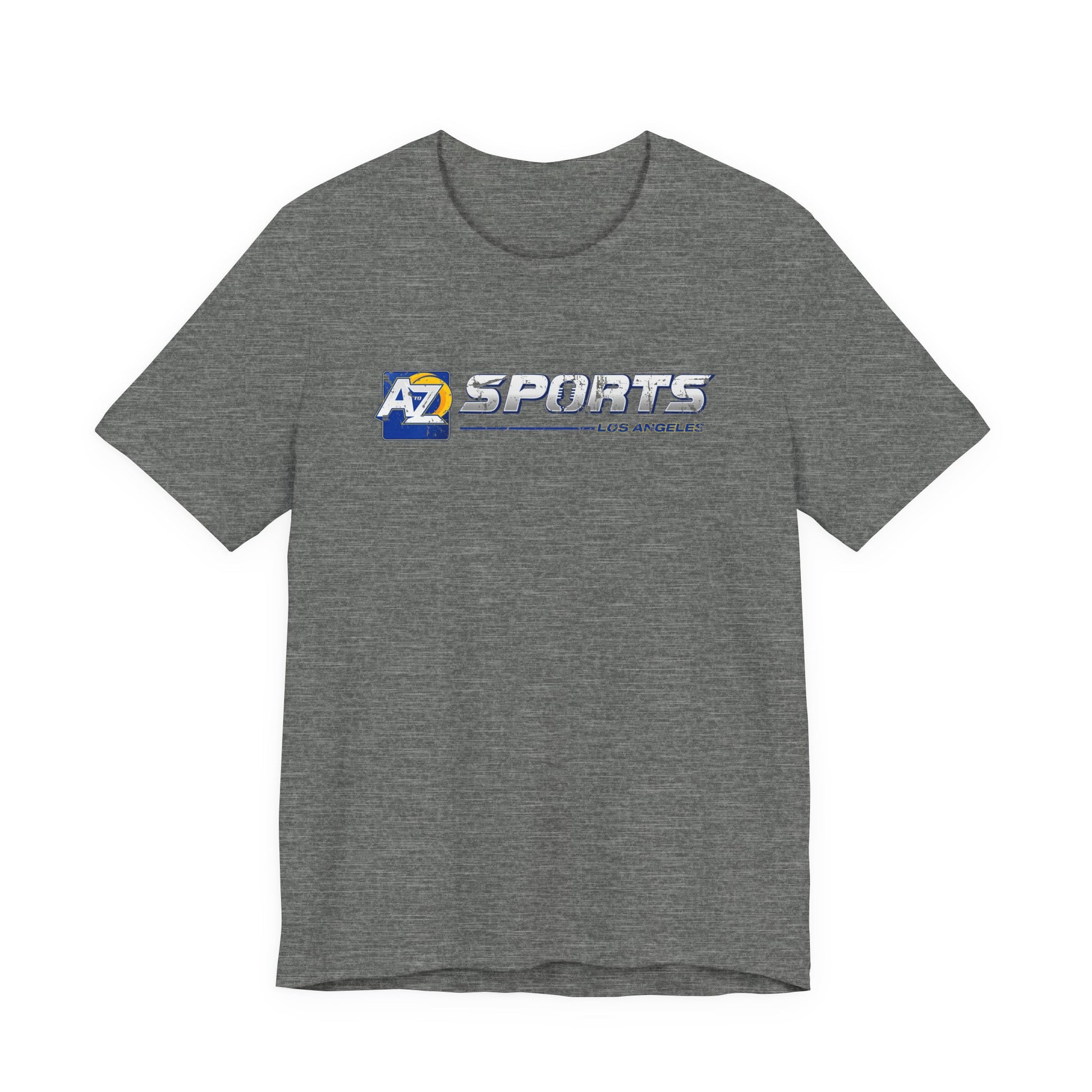 A to Z Sports Rams Distressed Horizontal T-Shirt