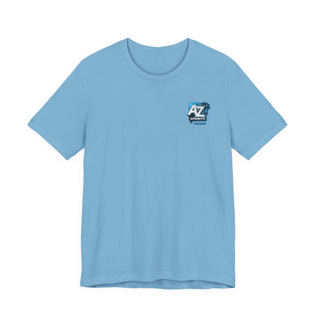 A to Z Sports Panthers Distressed Pocket T-Shirt