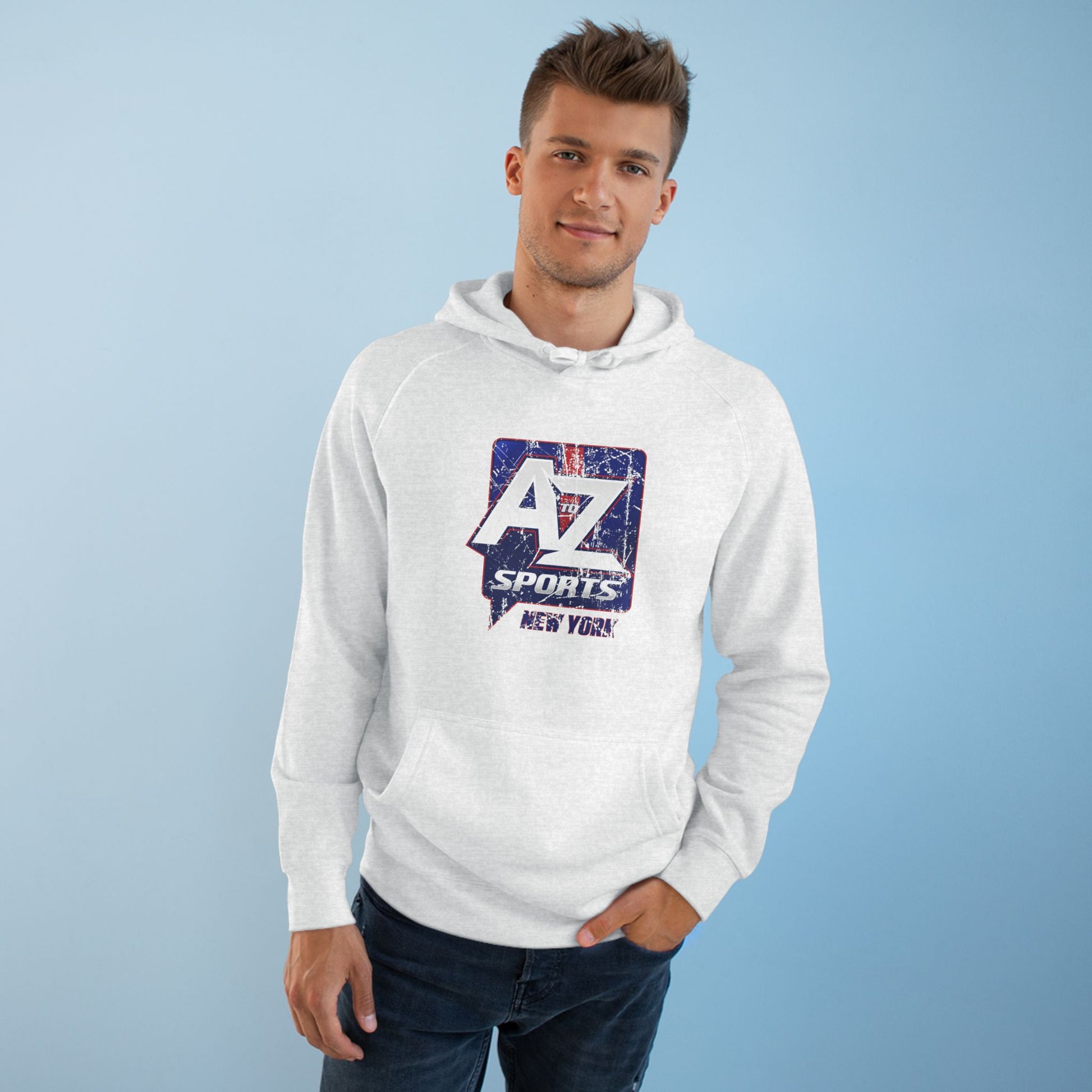 A to Z Sports Giants Distressed Hoodie