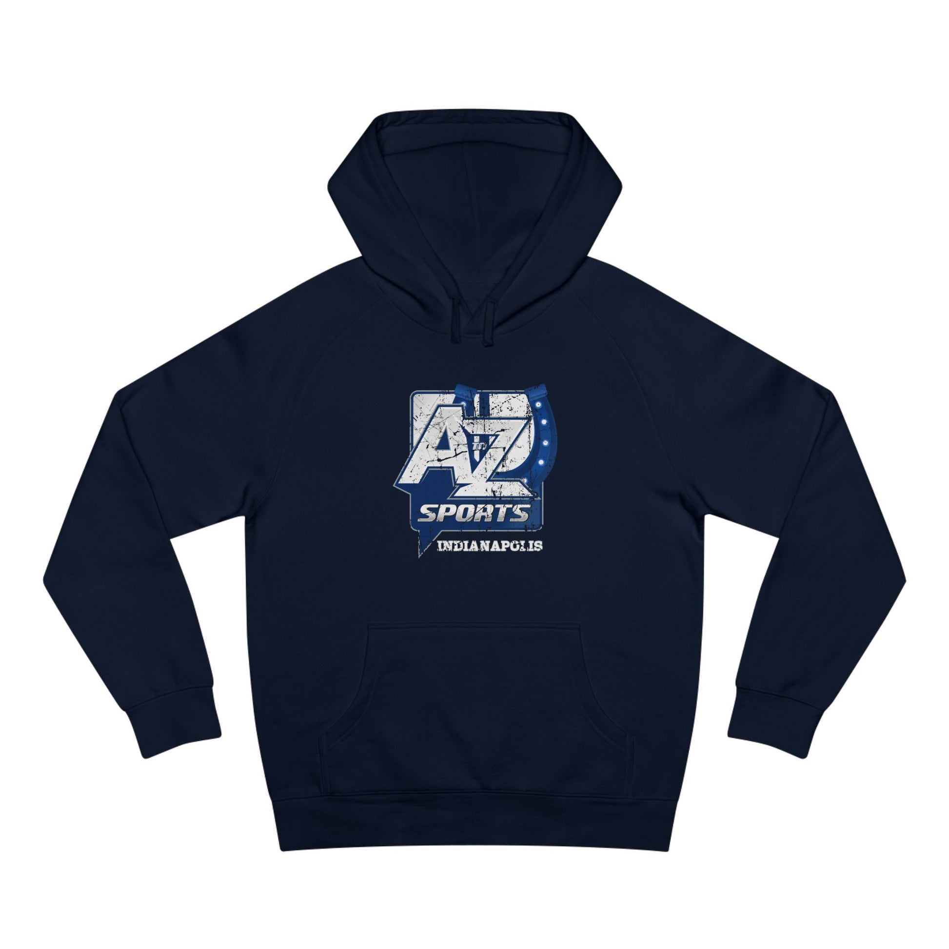 A to Z Sports Colts Distressed Hoodie