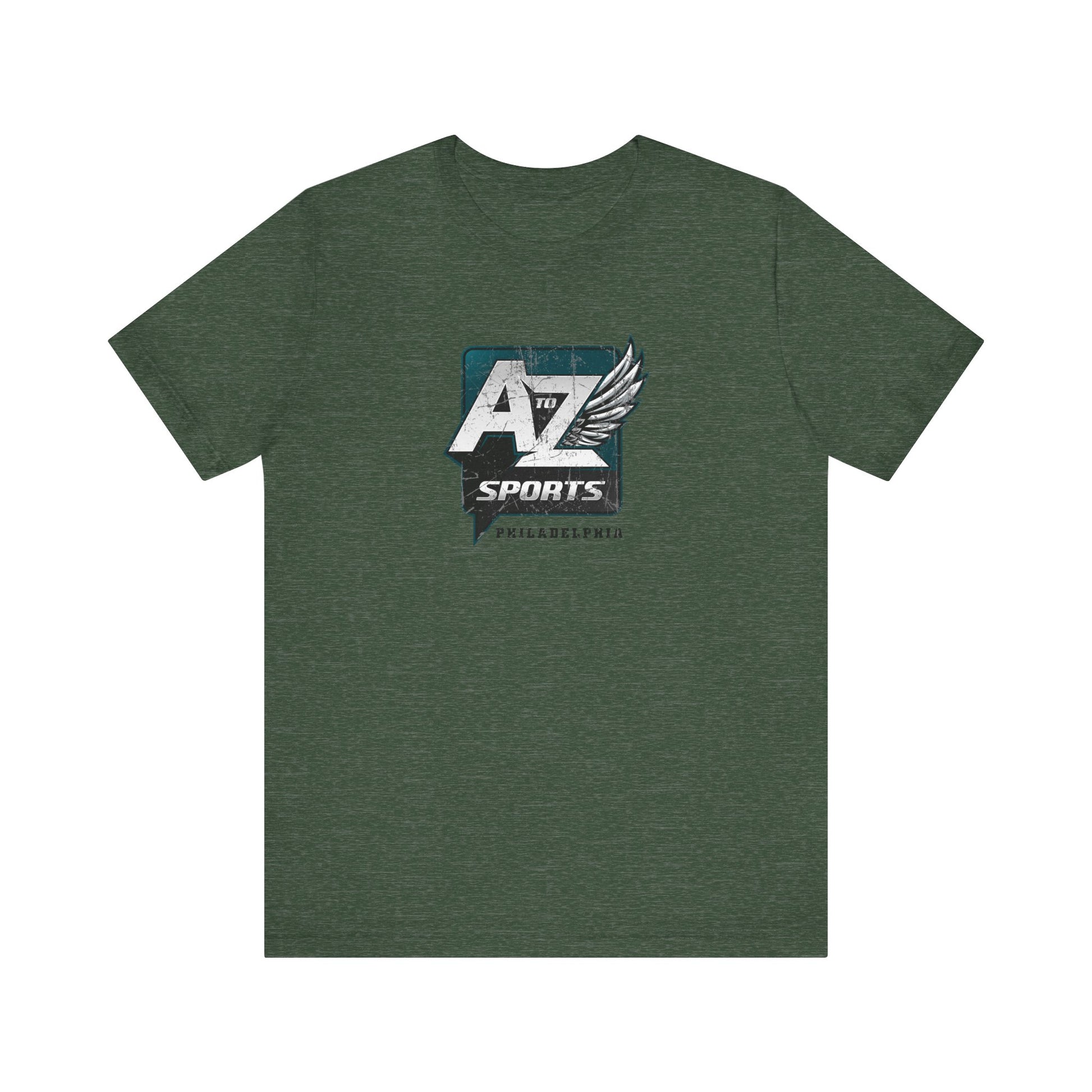 A to Z Sports Eagles Distressed T-Shirt