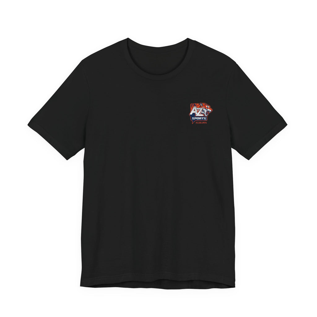A to Z Sports Auburn Distressed Pocket T-Shirt