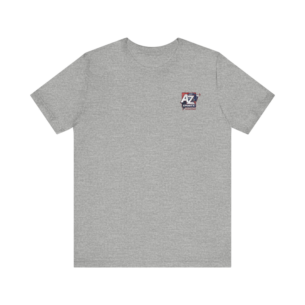 A to Z Sports Texans Distressed Pocket T-Shirt
