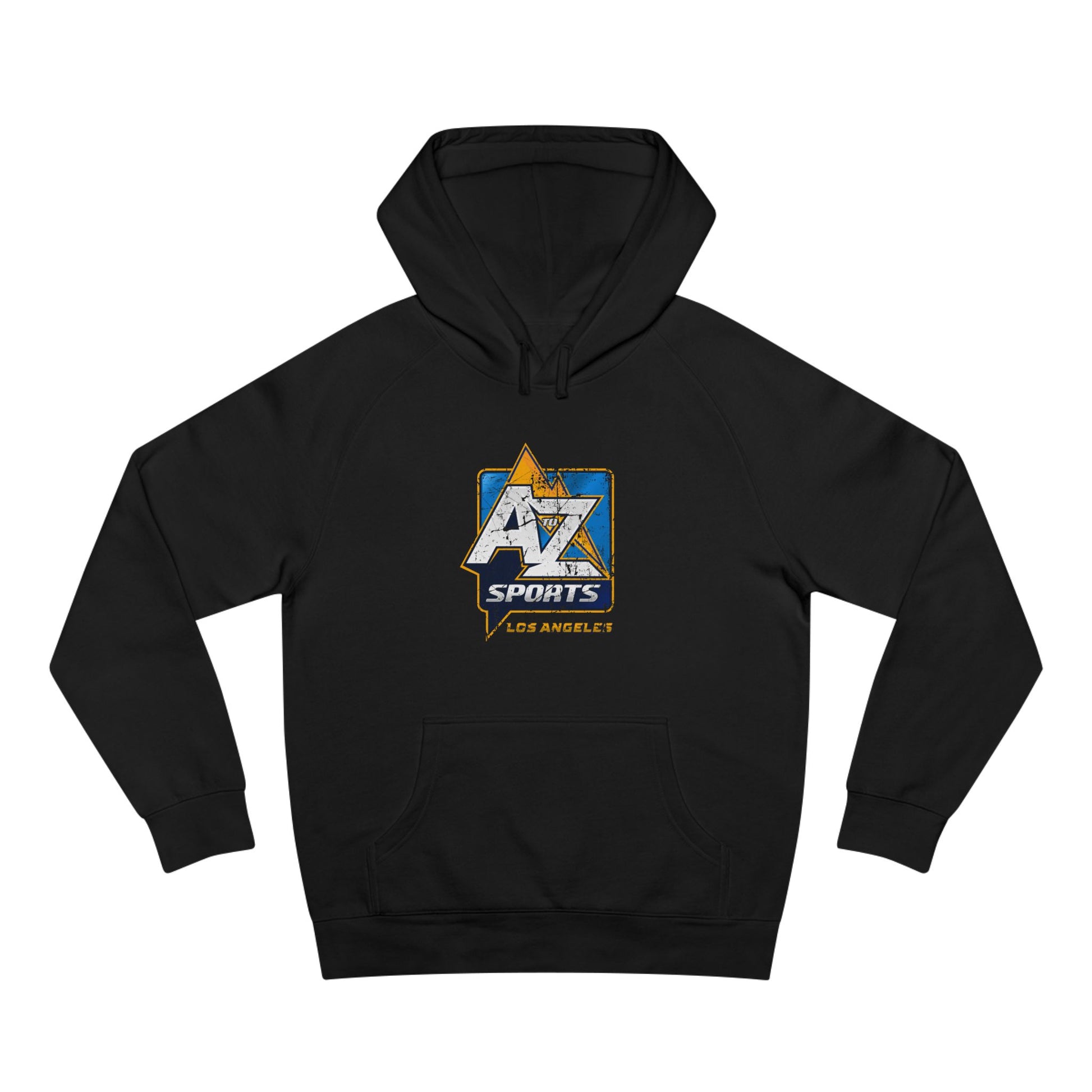 A to Z Sports Chargers Distressed Hoodie