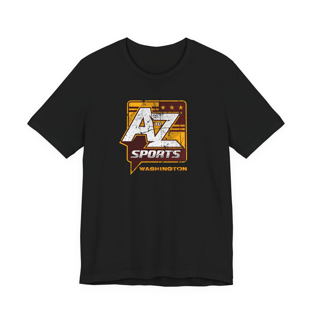 A to Z Sports Commanders Distressed Logo T-Shirt