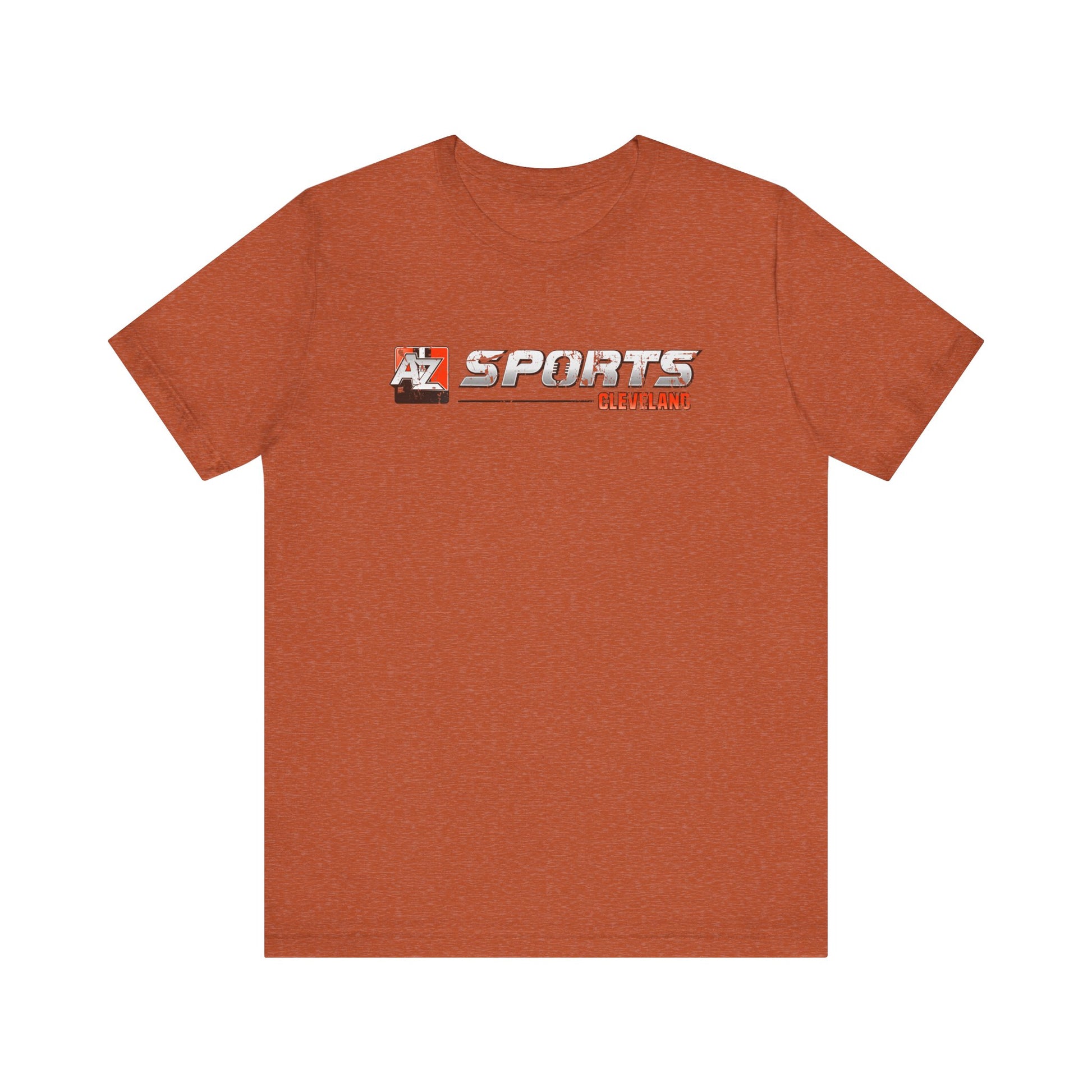 A to Z Sports Browns Distressed Horizontal T-Shirt