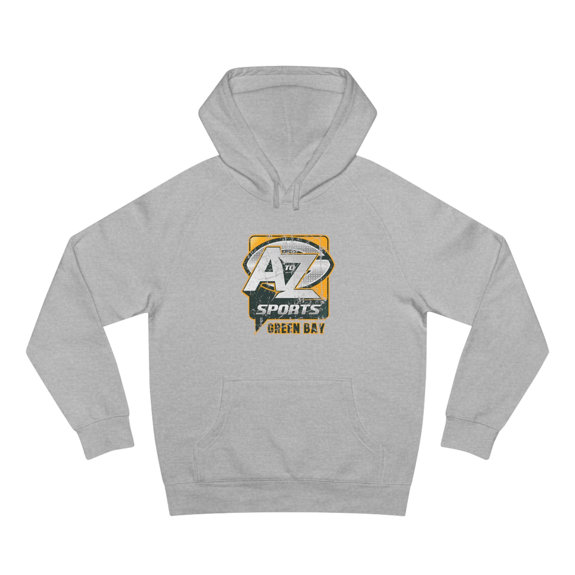 A to Z Sports Packers Distressed Hoodie