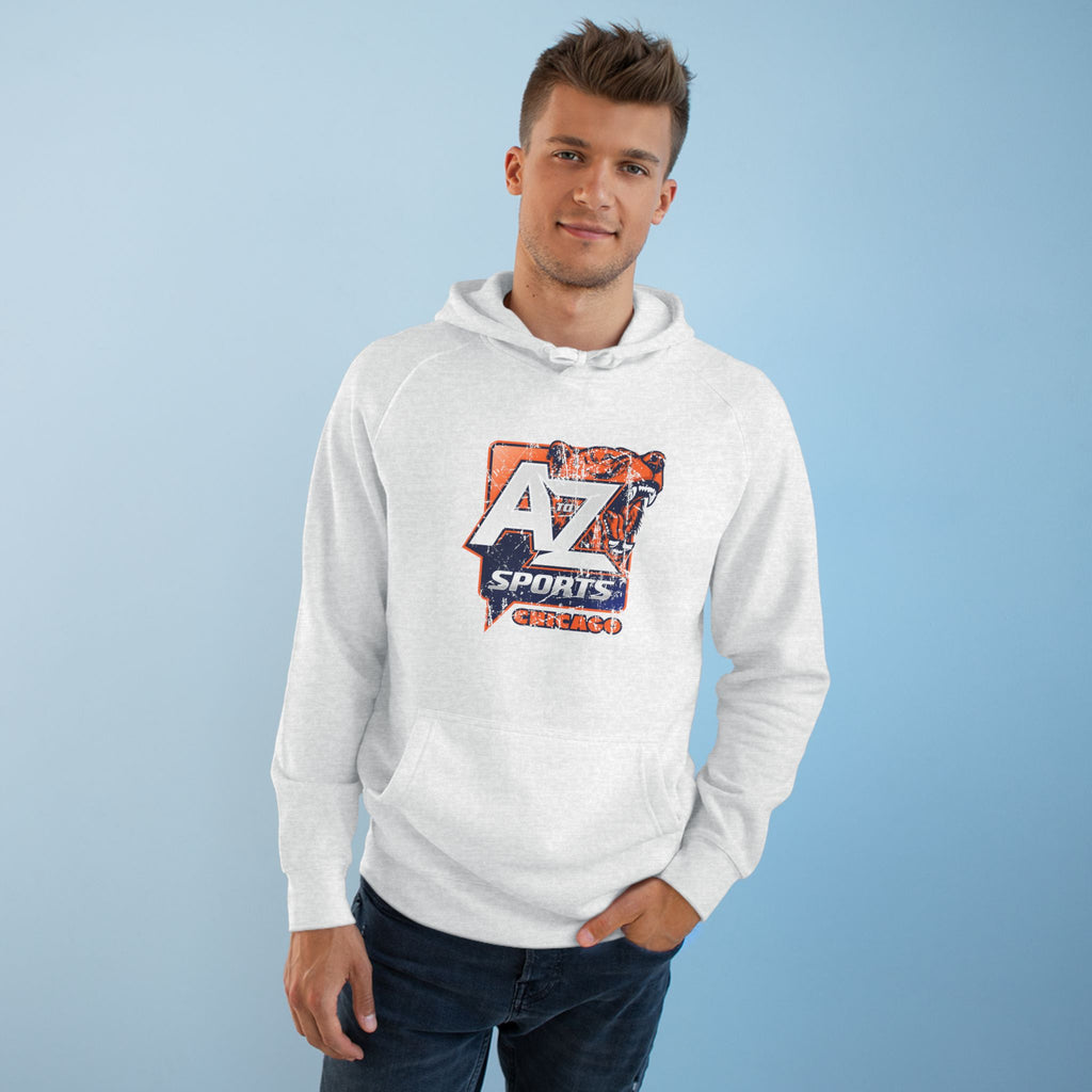 A to Z Sports Bears Distressed Hoodie