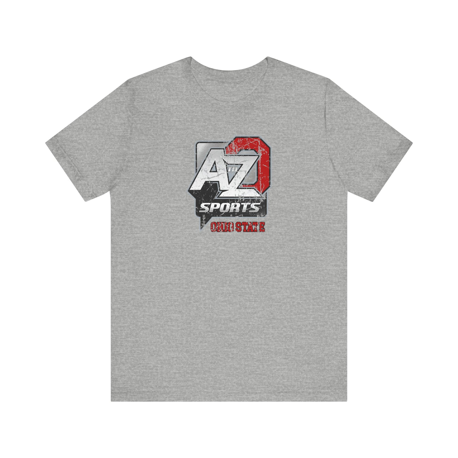 A to Z Sports Ohio State Distressed T-Shirt