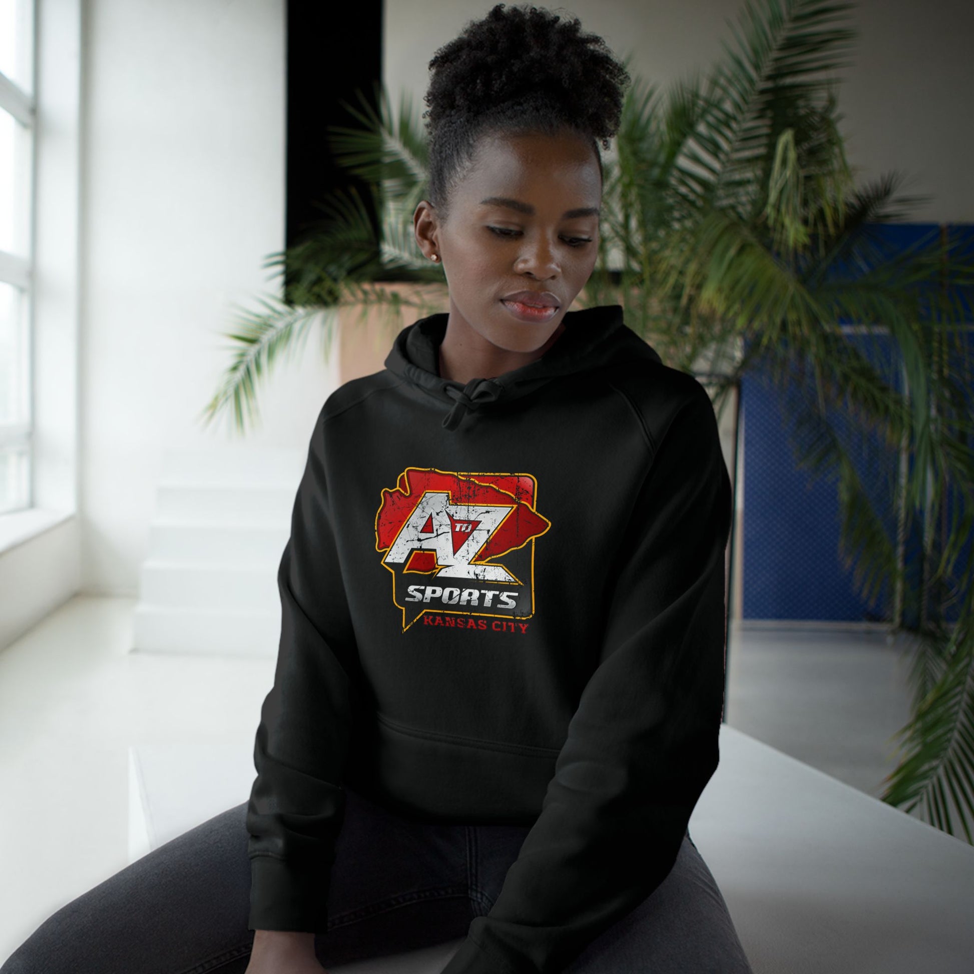 A to Z Sports Chiefs Distressed Hoodie
