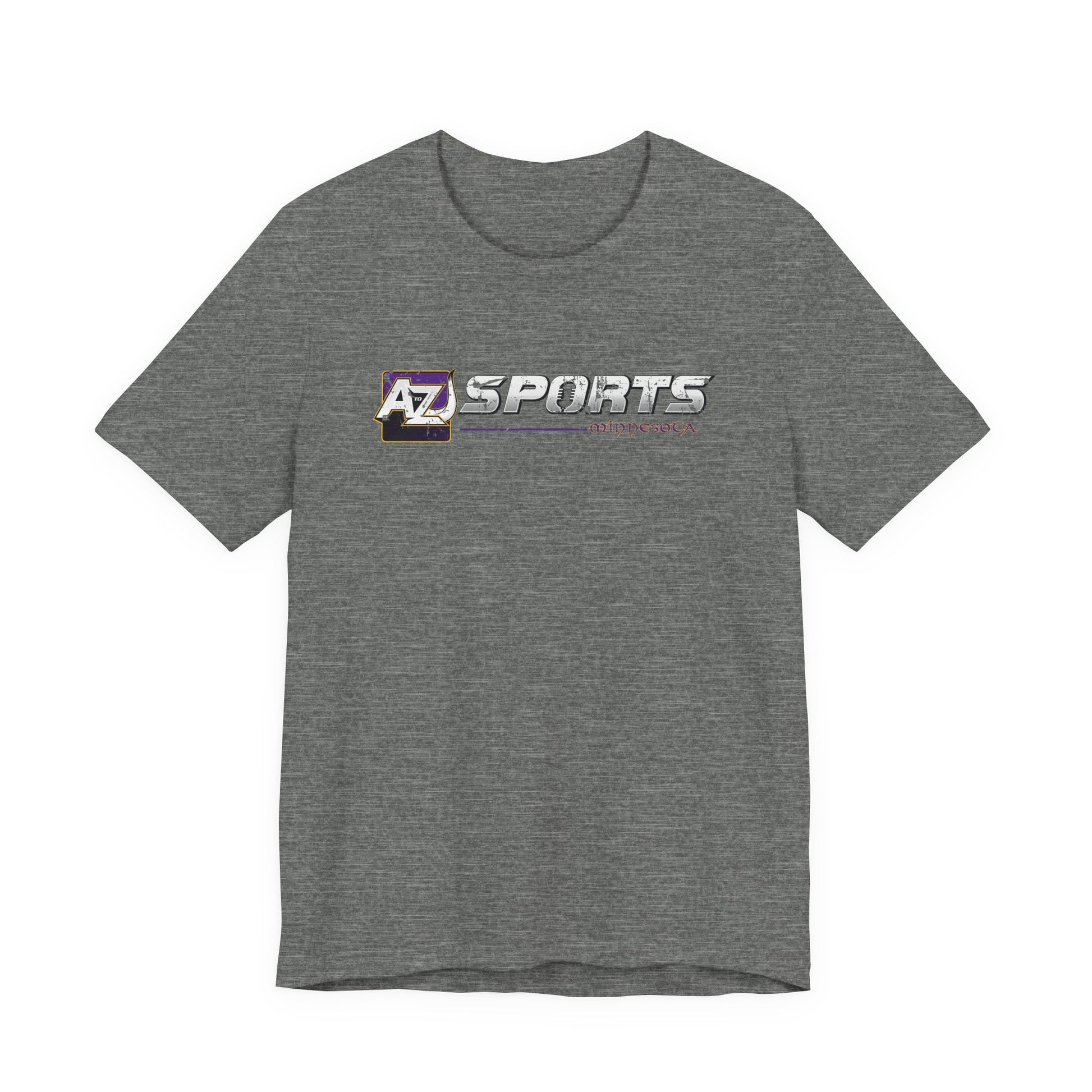 A to Z Sports Vikings Distressed Horizontal T-Shirt