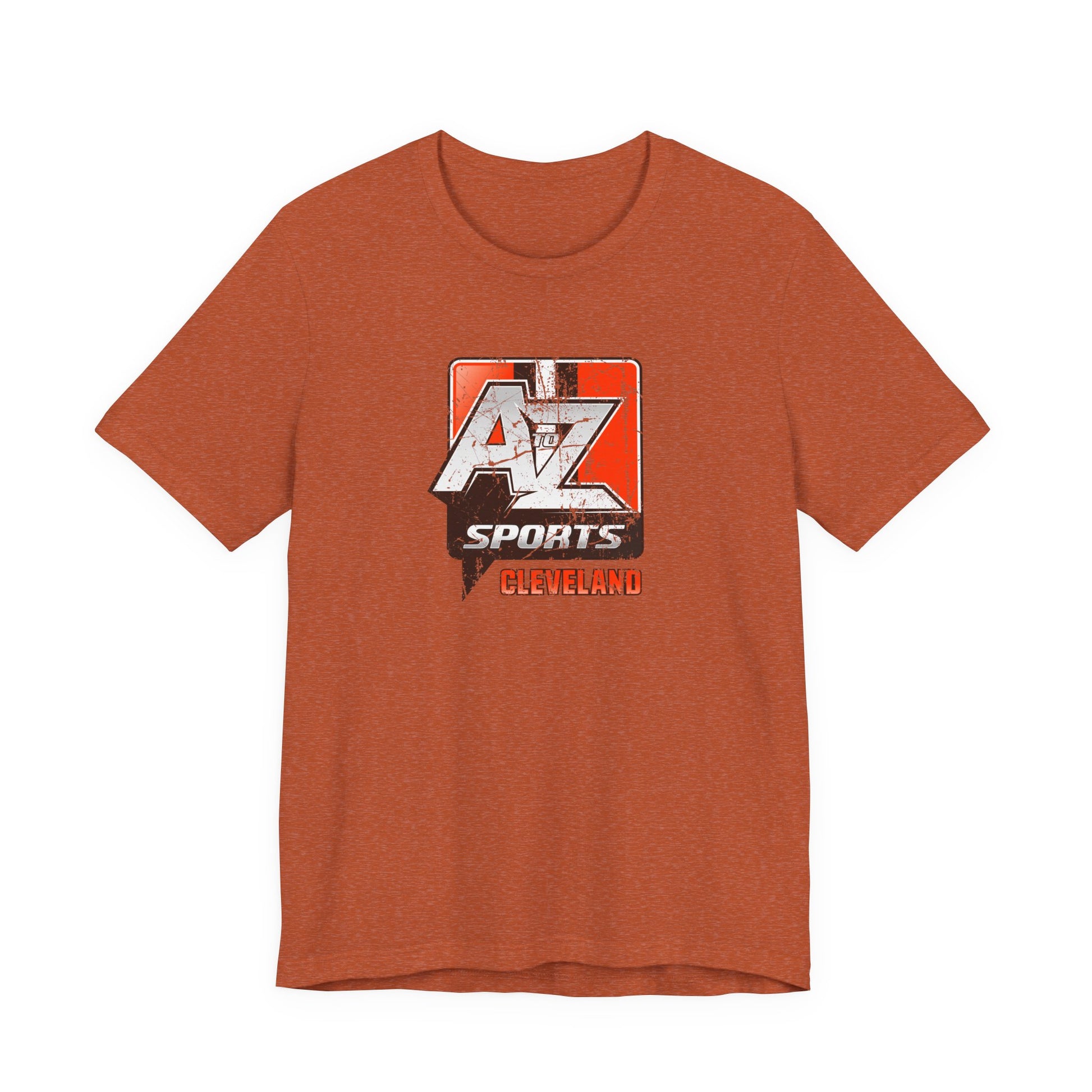 A to Z Sports Browns Distressed T-Shirt