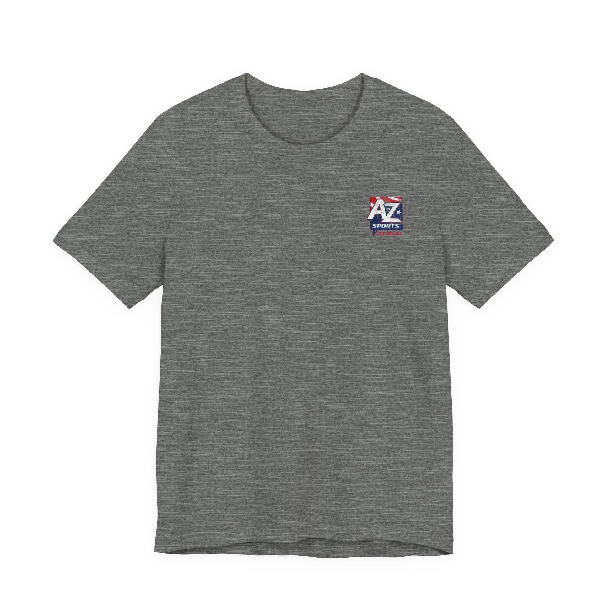 A to Z Sports Patriots Distressed Pocket T-Shirt