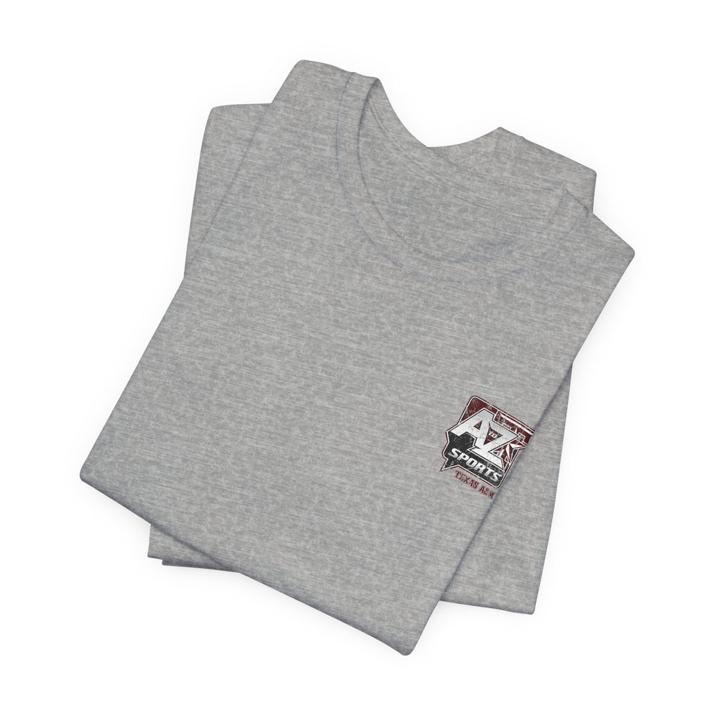 A to Z Sports Texas A&M Distressed Pocket T-Shirt