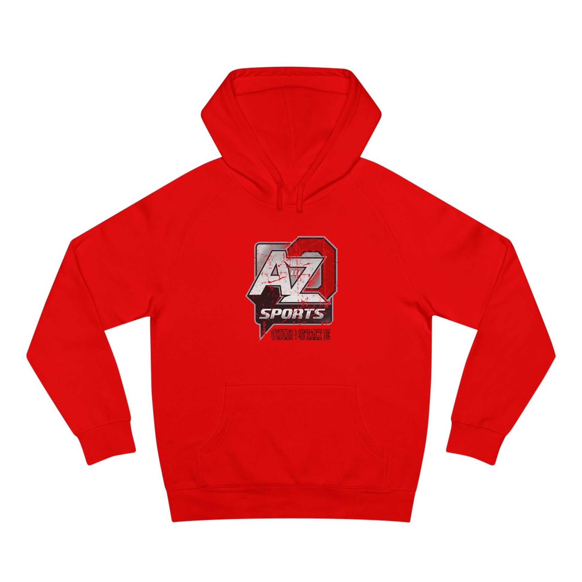 A to Z Sports Ohio State Distressed Hoodie
