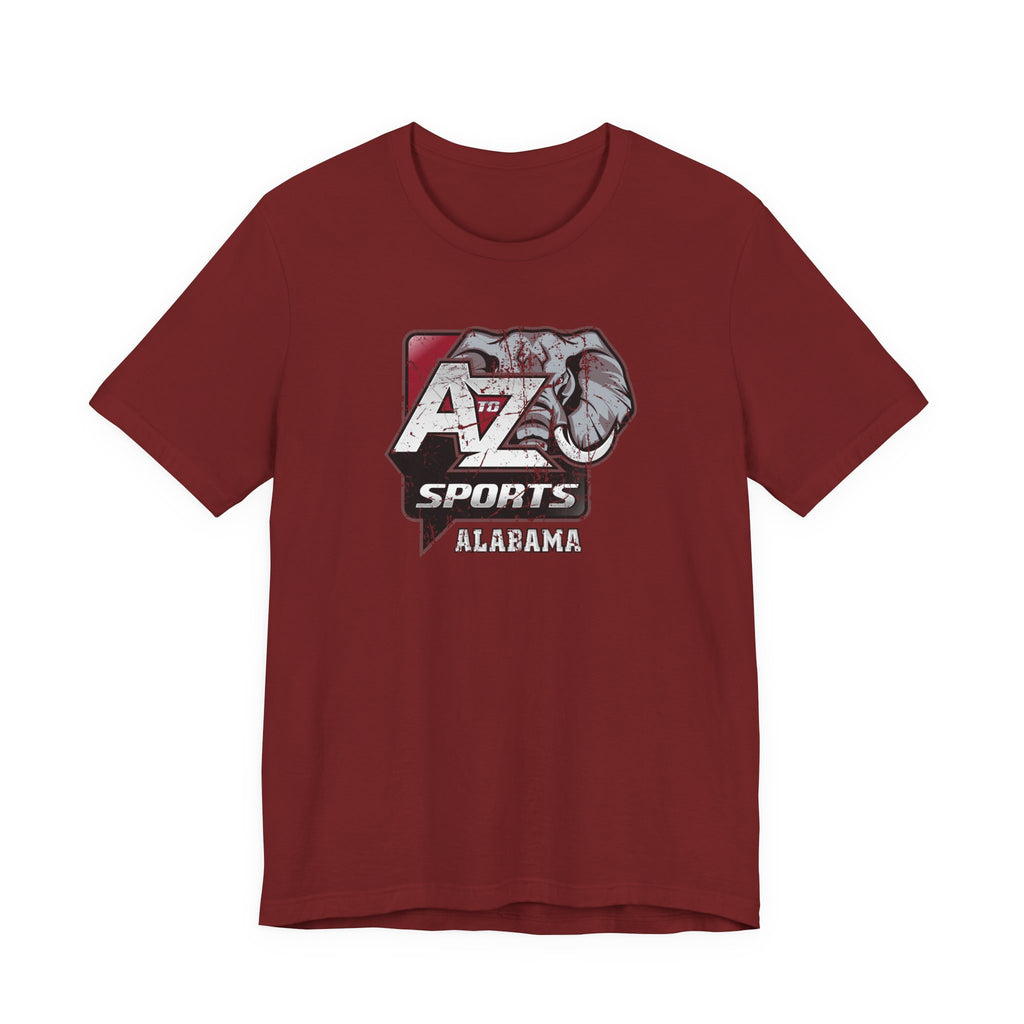 A to Z Sports Alabama Distressed T-Shirt