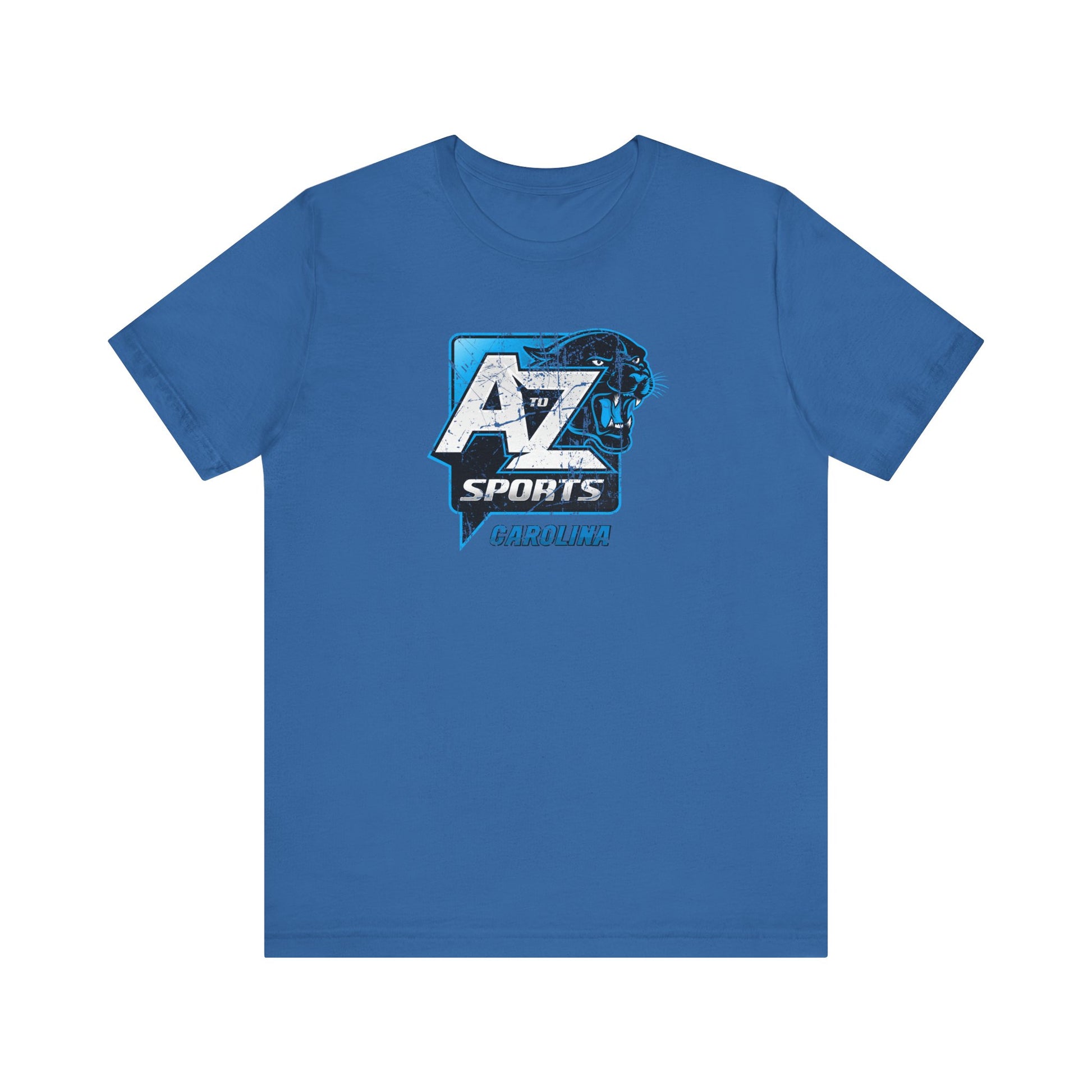 A to Z Sports Panthers Distressed T-Shirt