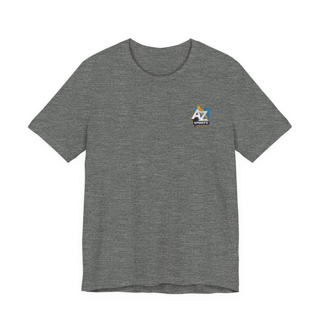 A to Z Sports Chargers Distressed Pocket T-Shirt