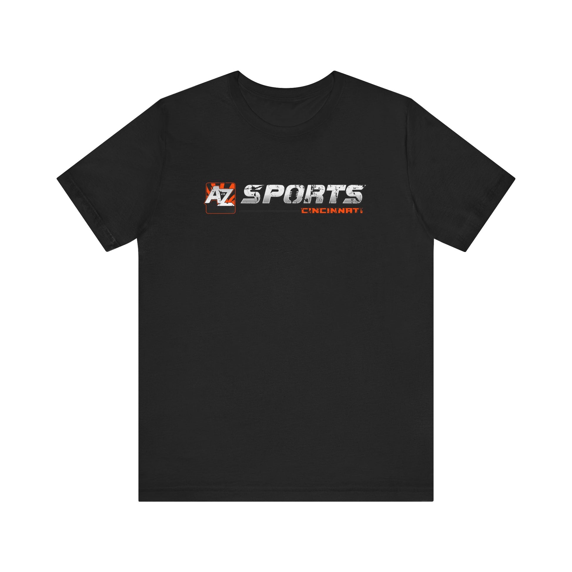 A to Z Sports Bengals Horizontal Distressed T-Shirt