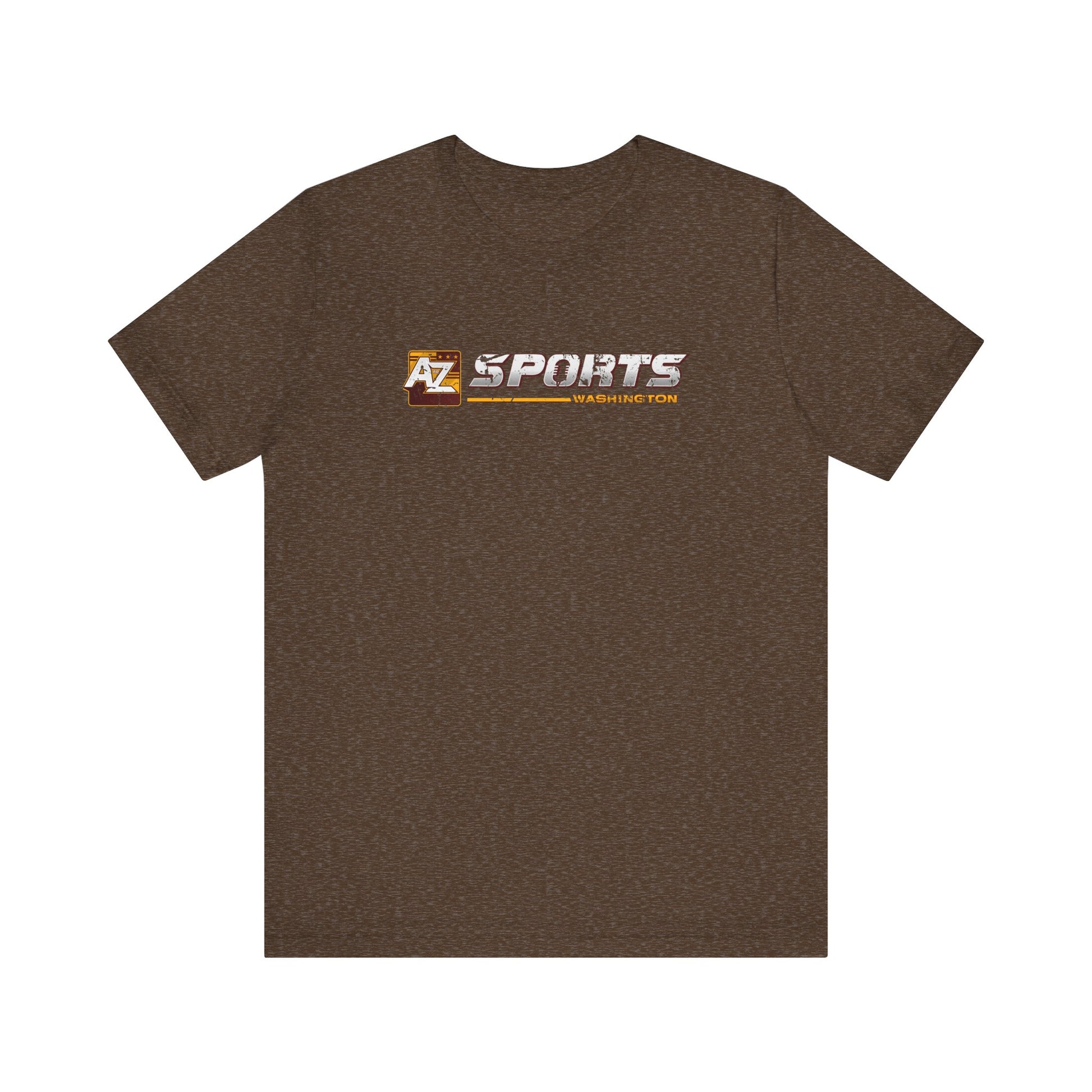 A to Z Sports Commanders Horizontal Distressed T-Shirt