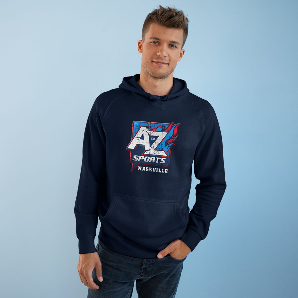 A to Z Sports Nashville Distressed Hoodie
