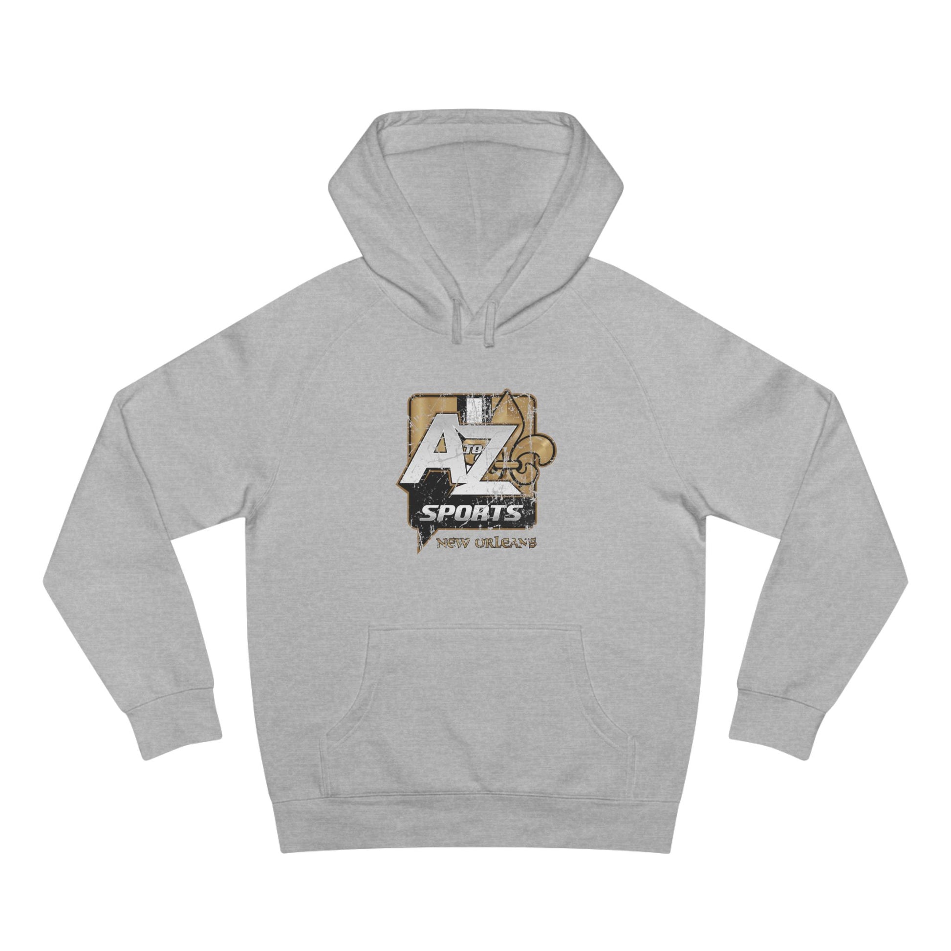 A to Z Sports Saints Distressed Hoodie