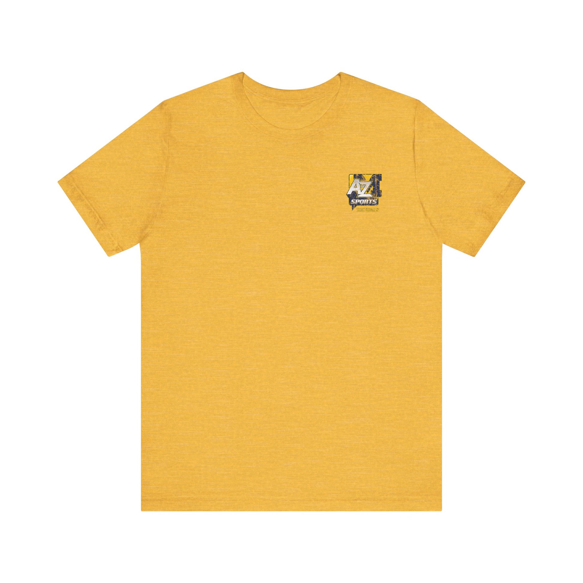 A to Z Sports Michigan Distressed Pocket T-Shirt