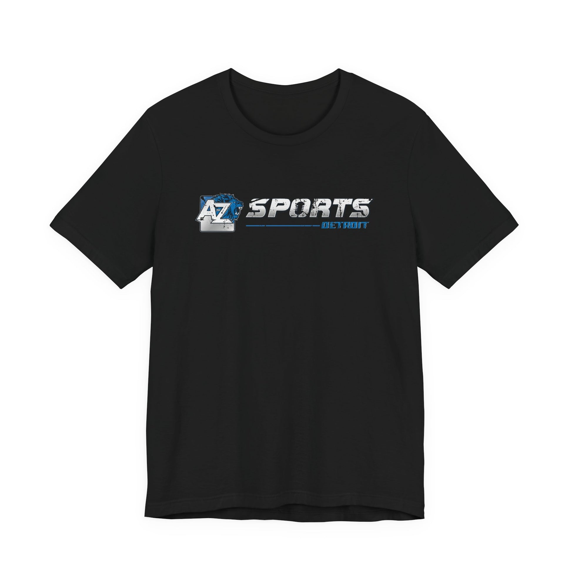 A to Z Sports Lions Distressed Horizontal T-Shirt