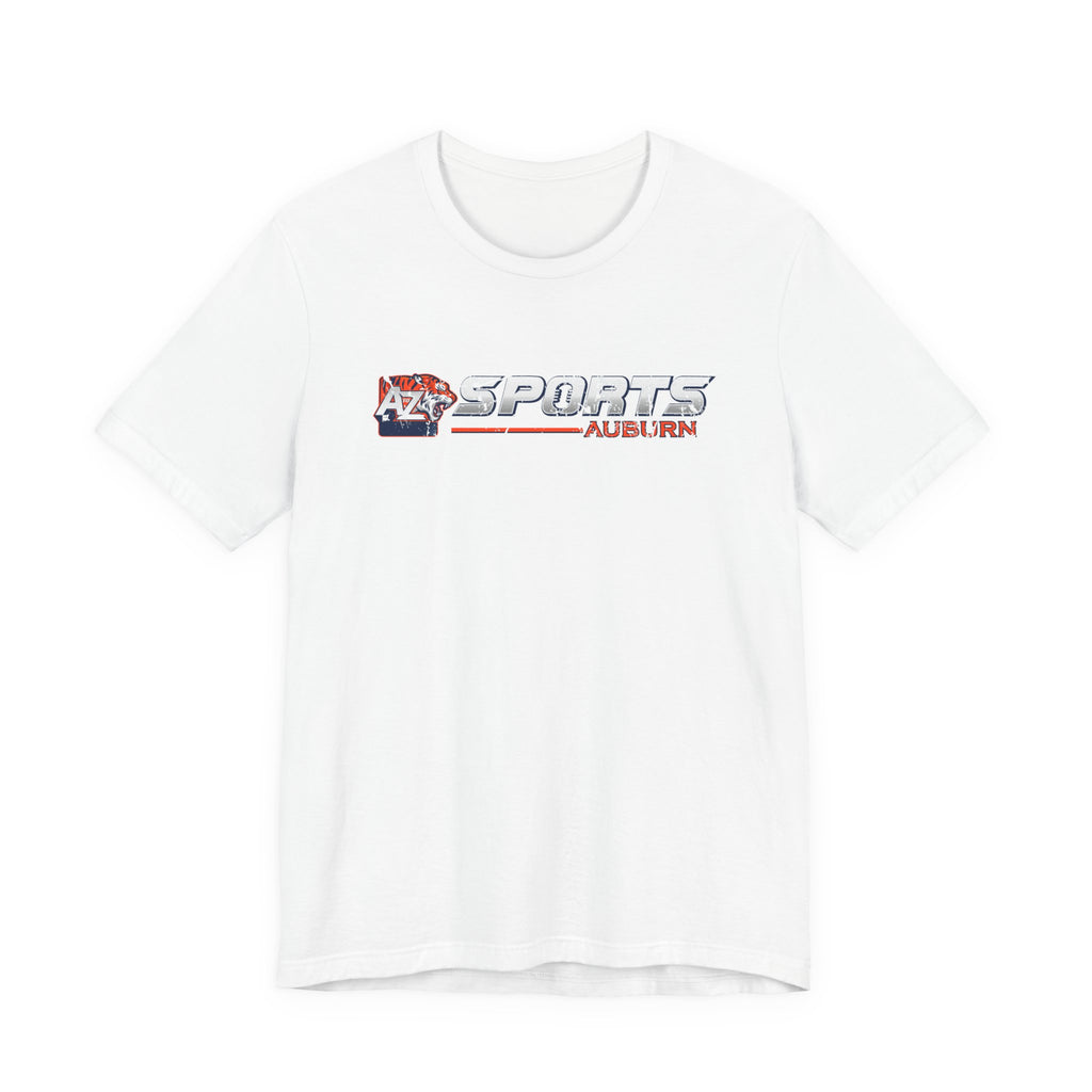 A to Z Sports Auburn Distressed Horizontal T-Shirt